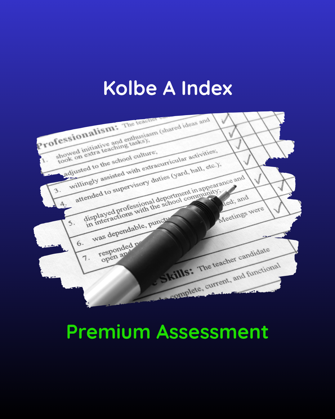 Kolbe A Index | Assessment